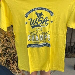 Yellow WSA Champs T-Shirt